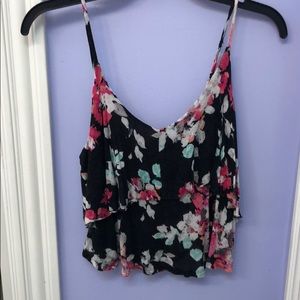 Cute floral tank top